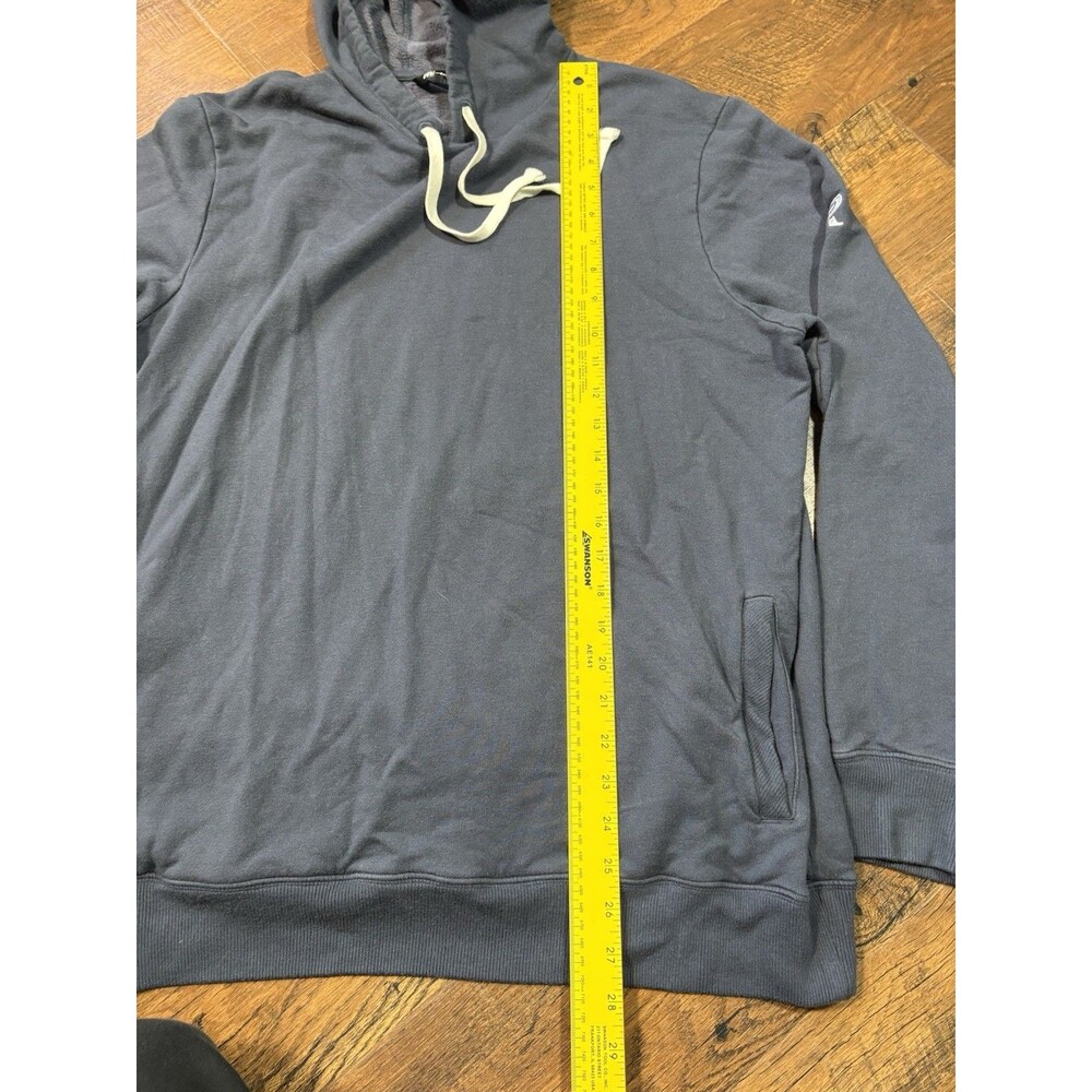 Travis Mathew Men’s Hoodie XL Regular Navy Pullover Sweatshirt Embroidered Logo - Picture 3 of 7